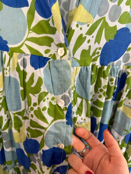 Nimbu Maxi Button Down Dress - Picture 3 of 5